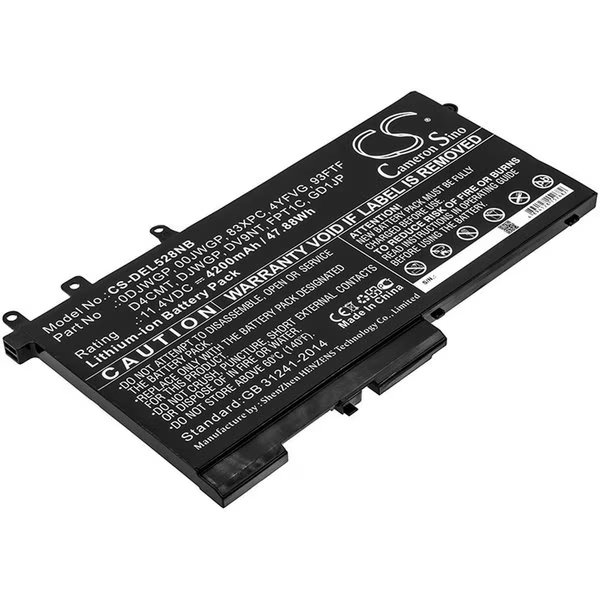 Replacement for Dell 83xpc Battery, Ilc, Mfr#: 83XPC